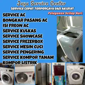 Service AC Bongkar Pasang AC Servis Mesin Cuci Kulkas Frezer Tenggilis