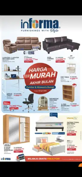Promo furniture by Informa