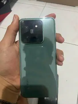 Xiaomi 14 12/256GB warna jade green Fullset