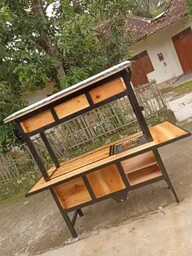 Gerobak Angkringan jg Melayani Pesanan Grobak Bakso Mie Bubur Sate dlL