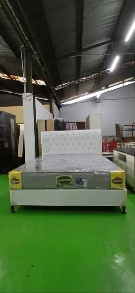 Kasur Springbed javapanda 160x200 1set + Divan