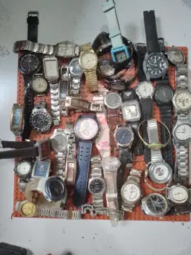 Borongan jam tangan berbagai merk