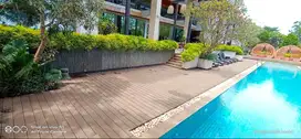 Decking WPC Taman, Balkon, Kolam Renang, Rooftop, dan area outdoor