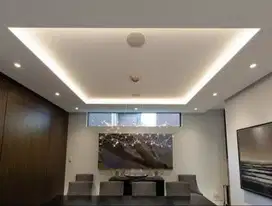 Partisi Jasa Tukang Pasang Wall Moulding Sekat Plafon PVC GRC Gypsum
