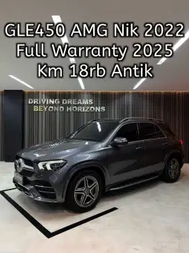 Mercedes Benz GLE 450 GLE450 AMG 2022 Abu-abu met Mercy B2756SJH