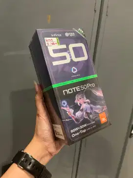 Infinix Note 50 Pro 8GB+8GB/256GB Jual Murah New Segel