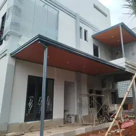 pemasangan kanopi atap alderon plafon pvc terbaim bergaransi