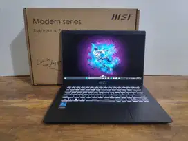 MSI MODERN 14 C11M INTEL CORE I3 Gen 11 Ram 8GB SSD 256GB Slim
