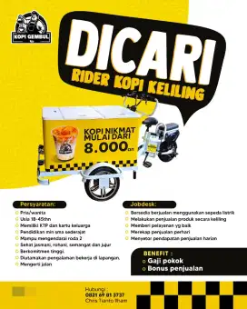 Rider kopi keliling