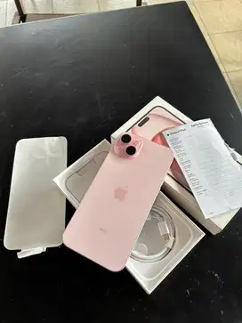 iPhone 15 Plus 256Gb Pink Garansi iBox Maret 2026 BH 100% CC 1