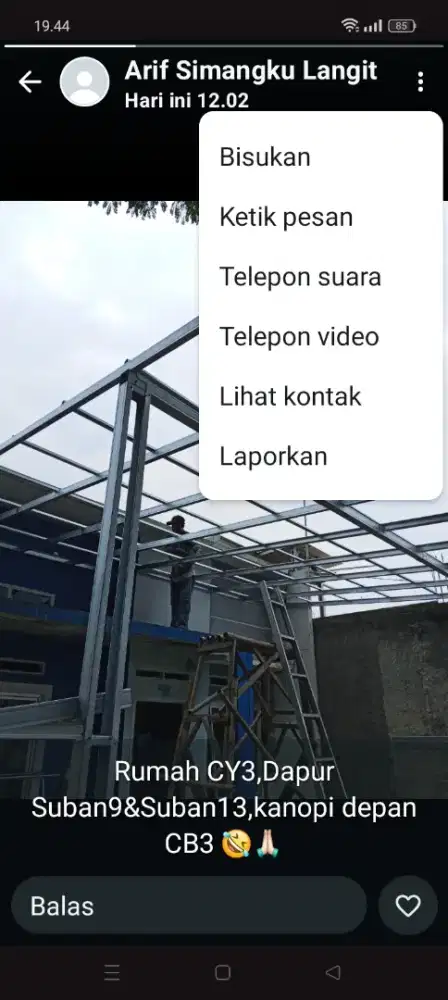 PERBAIKAN ATAP BOCOR dn SERPIS RUMAH
