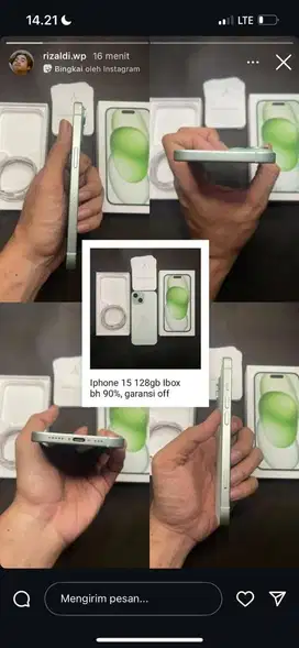 iphone 15 128gb, ibox