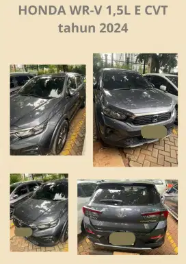 HONDA  WR-V 1,5L E CVT tahun 2024