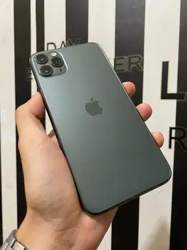 Iphone 11 Promax 256gb Midnightgreen Ex Ibox Fullset Nominus