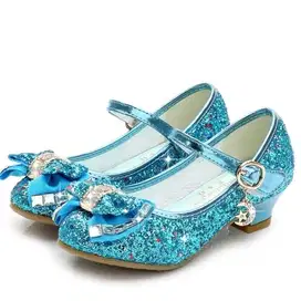 sepatu princess blink biru