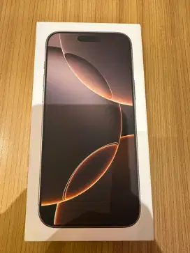 New iPhone 16 promaxx 256gb garansi ibox