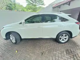 White on Beige HK ver. Lexus RX 270 NIK 2013 A/T 2.7 Bensin