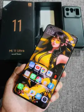 Xiaomi mi 11 Ultra 5G 12/512gb lengkap resmi