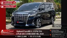 Toyota New Alphard Facelift G ATPM TSS UPGRADE LOMBARDI NIK 2020 Black