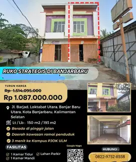 jual murah ruko