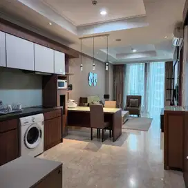 Sewa Apartement Residence 8 Senopati 2BR luas 94sqm Furnis