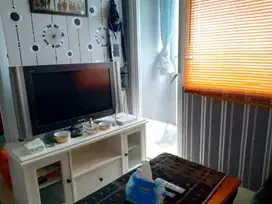 Green Pramuka tower bougenville 2br furnish sudah balik nama