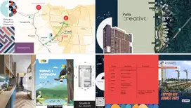 Studio Apartment Creativo Bintaro Plaza Residence  - DP 95 Jt (24x)