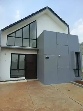 Rumah Minimalis Modern Nempel BSD