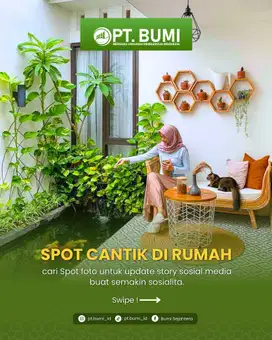 perumahan yang nyaman untuk menikmati hidup bersama kelaurga tercinta