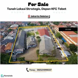 Tanah Lokasi Strategis, Depan KFC Tebet, Jakarta Selatan