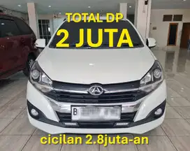 CICILAN 2JT-AN daihatsu ayla R 1.2cc 2018