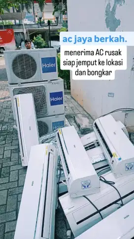 Tampung AC bekas
