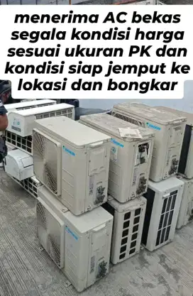 Tampung AC bekas