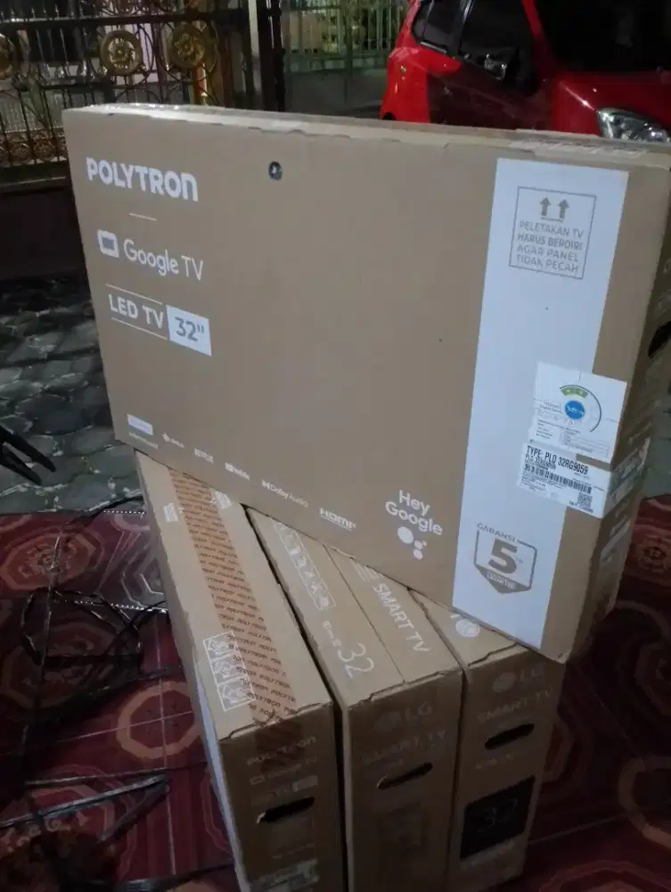 Polytron google tv 32 inch baru