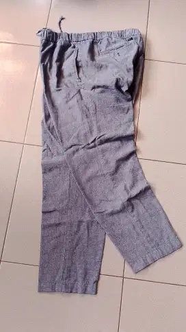 Celana pinggang karet size 33 s/d 36