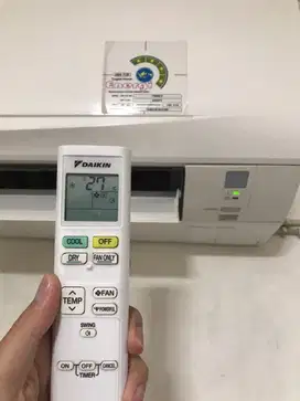 AC Daikin 1PK Thailand Ori Dingin sekali