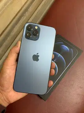 iPhone 12 Pro Max 256gb Pasific Blue Ex iBox PA/A Fullset Original