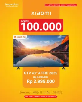 Televisi Xiaomi GTV 43A FHD 2025