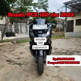 Kilometer low 3 ribu Honda PCX 160 cbs 2024