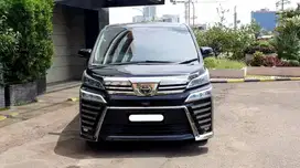 km37rb toyota vellfire g tss 2022 hitam sunroof pilotseat