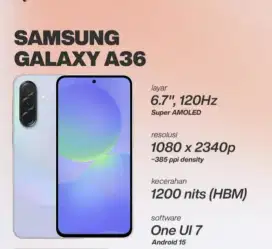 Samsung Galaxy A36