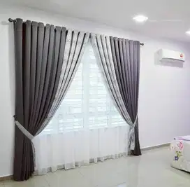 Tukang Gorden Blackout Sekat Klinik Hordeng Pintu Gordyn Vitrase