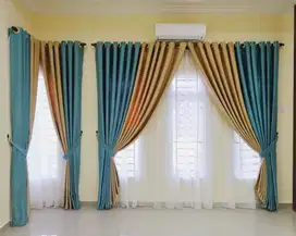 Beli Gorden Blackout Sekat Klinik Hordeng Pintu Gordyn Vitrase