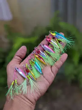 Umpan Metal Jig casting umpan ikan 7g 10g 15g 20g