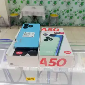 ITEL A50 3+5/64 BEKAS SEGEL fullset normal bisa Tukar Tambah