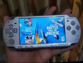 Psp sony slim silver keren full 50 game mulus lancar siap main