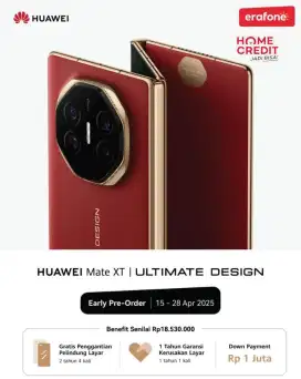 Credit handphone HUAWEI bunga 0%