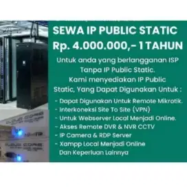 IP Statik Publik Web Server Dan Interkoneksi