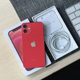 IPHONE 12 mini RED 128 GB IBOX komplit Mulus
