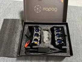 Mini Projie Merek Hapag 3 Mata Purple Lens Putih Kuning BRAND NEW